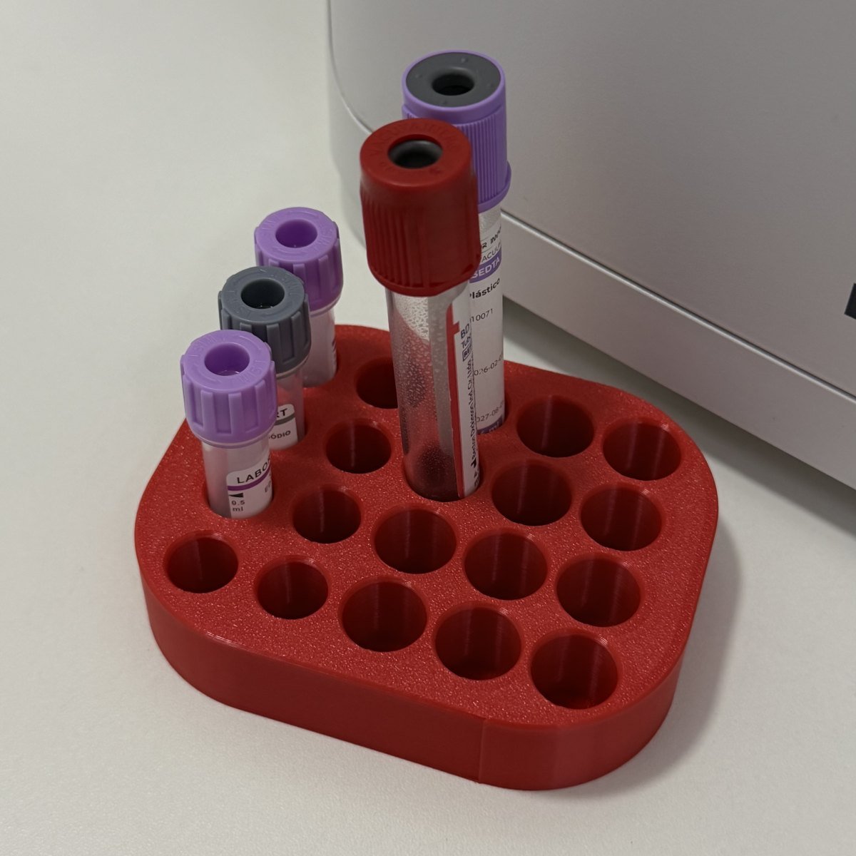 Organizador para Tubos de Coleta – Microtubos e Tubos Convencionais